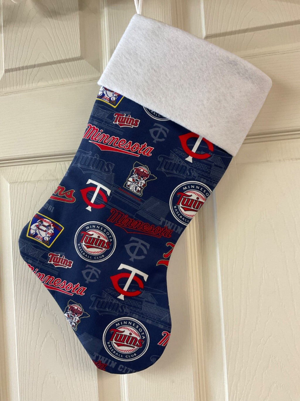 Minnesota Twins Baseball Club Christmas Stocking