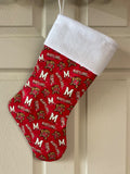 Maryland Terps  Christmas Stocking