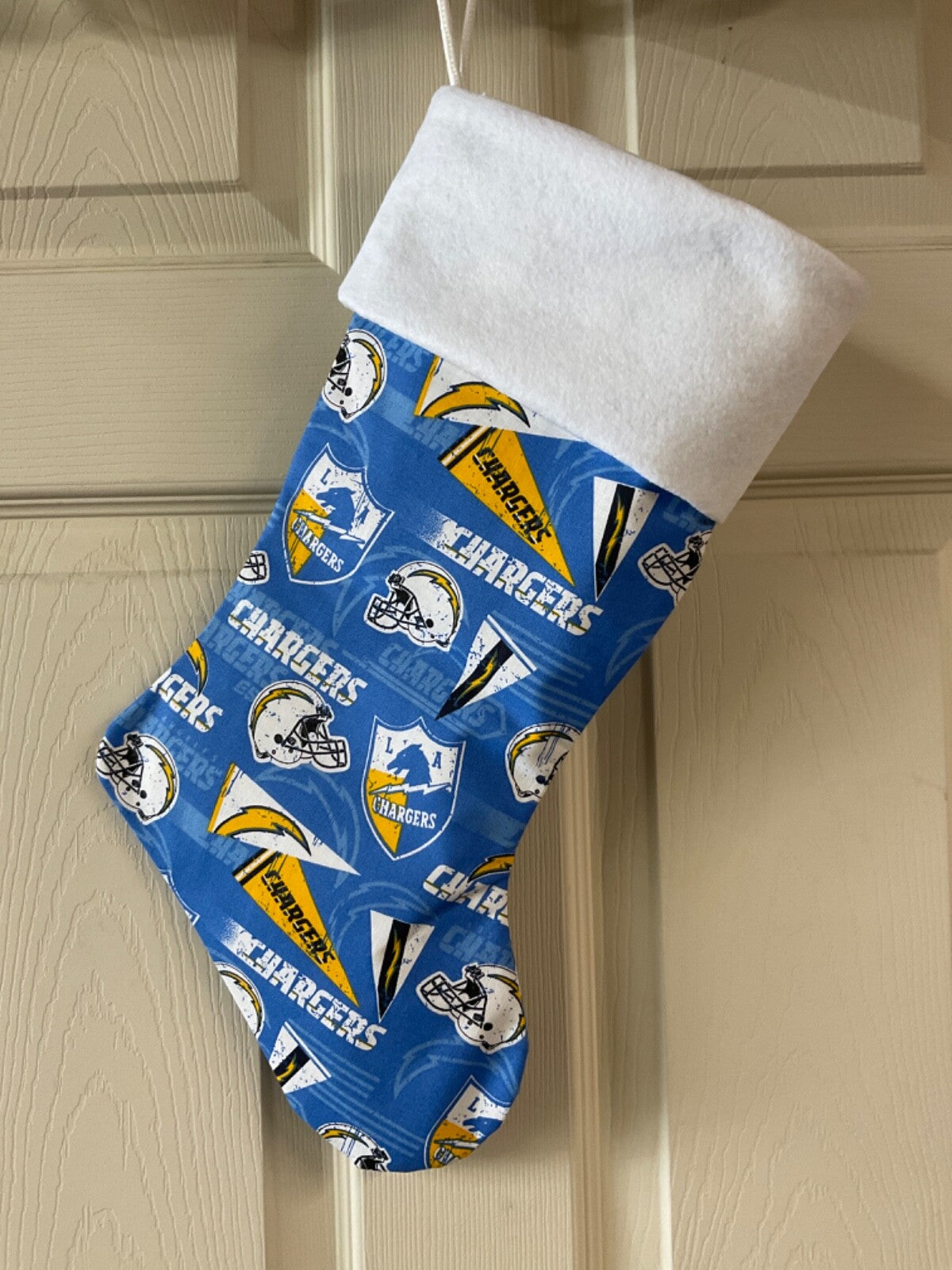 Chargers Christmas Stocking