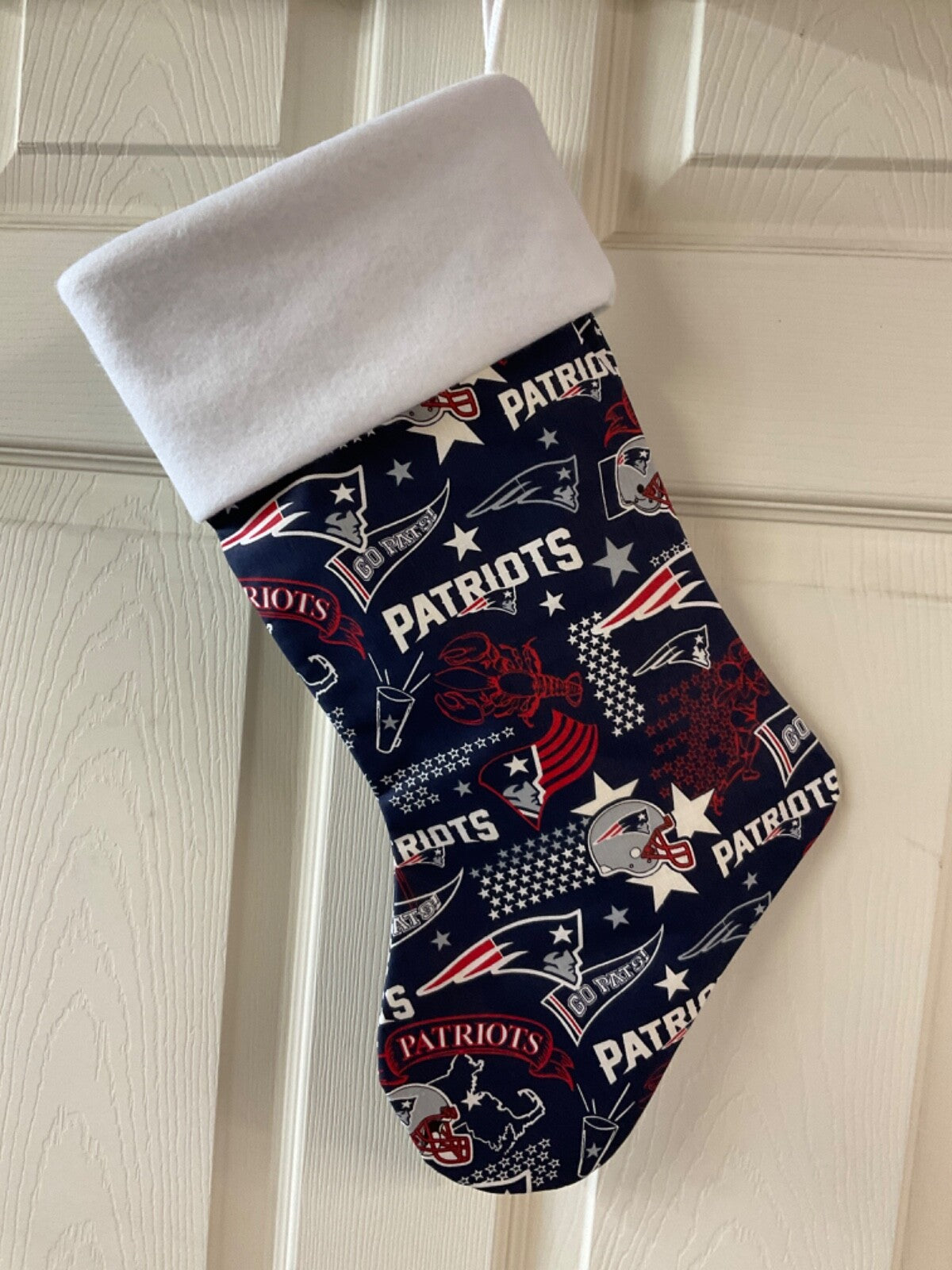 New England Patriots (Lobster ) Christmas Stocking