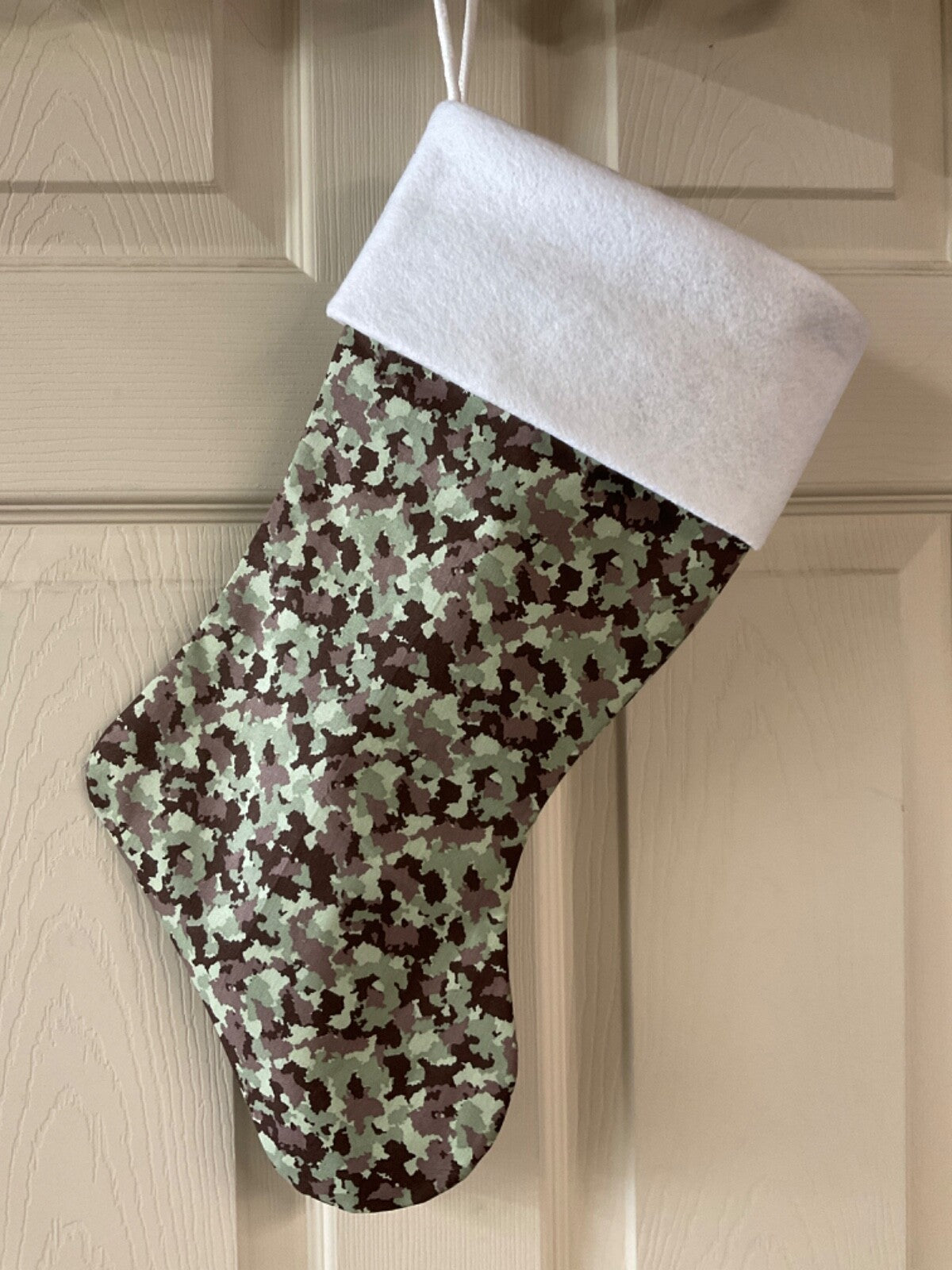 Desert Camouflage Christmas Stocking