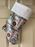 US Marine Christmas Stocking