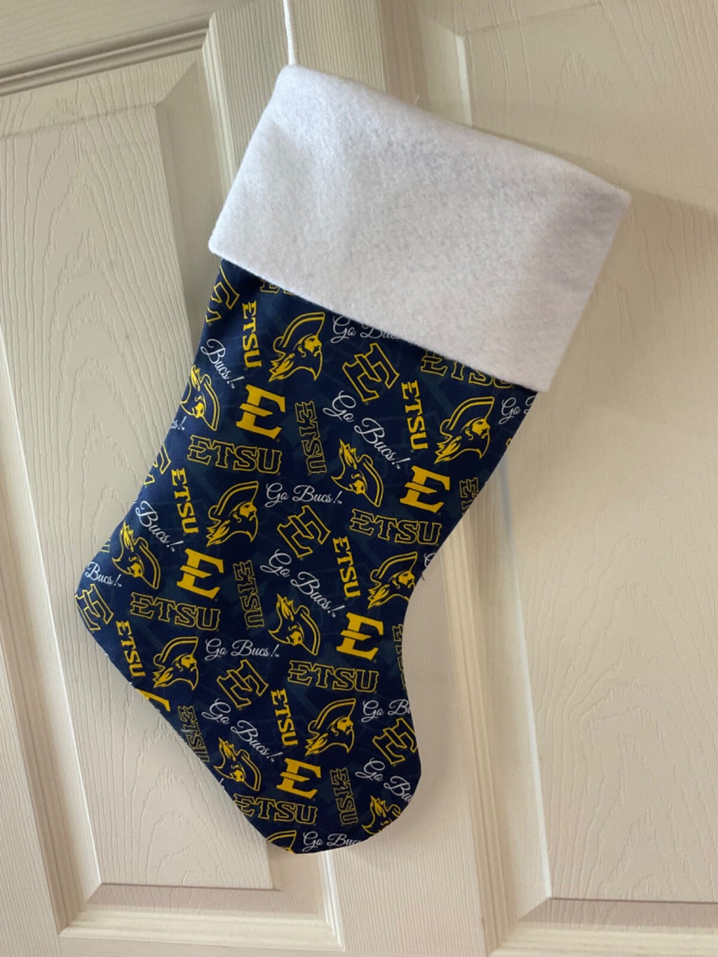 East Tennessee State University Buccaneers Christmas Stocking
