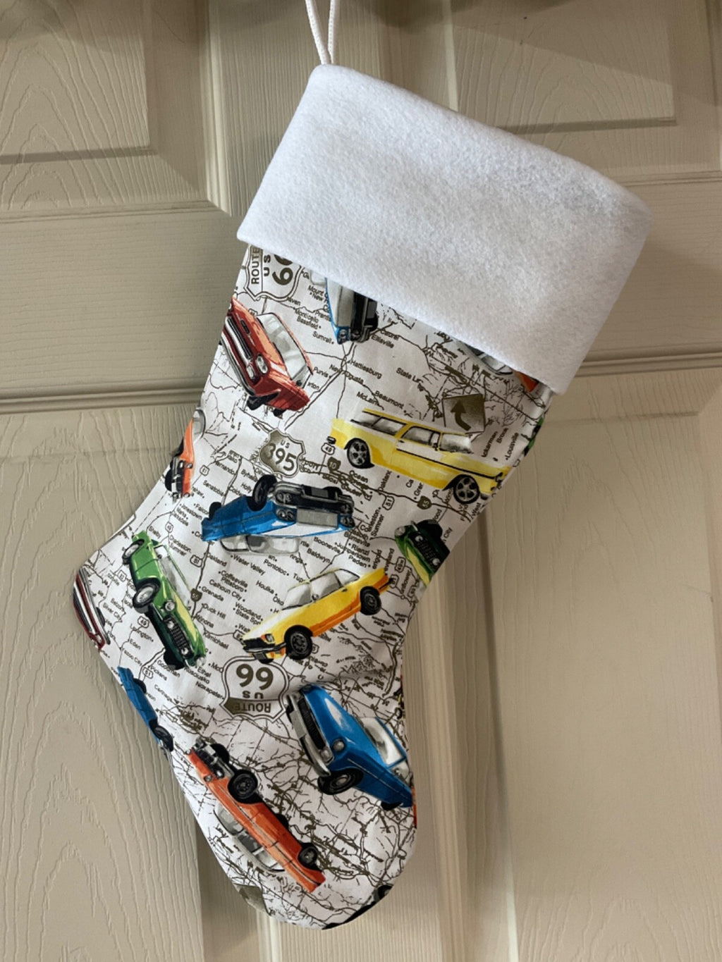 Route US 66 Christmas Stocking