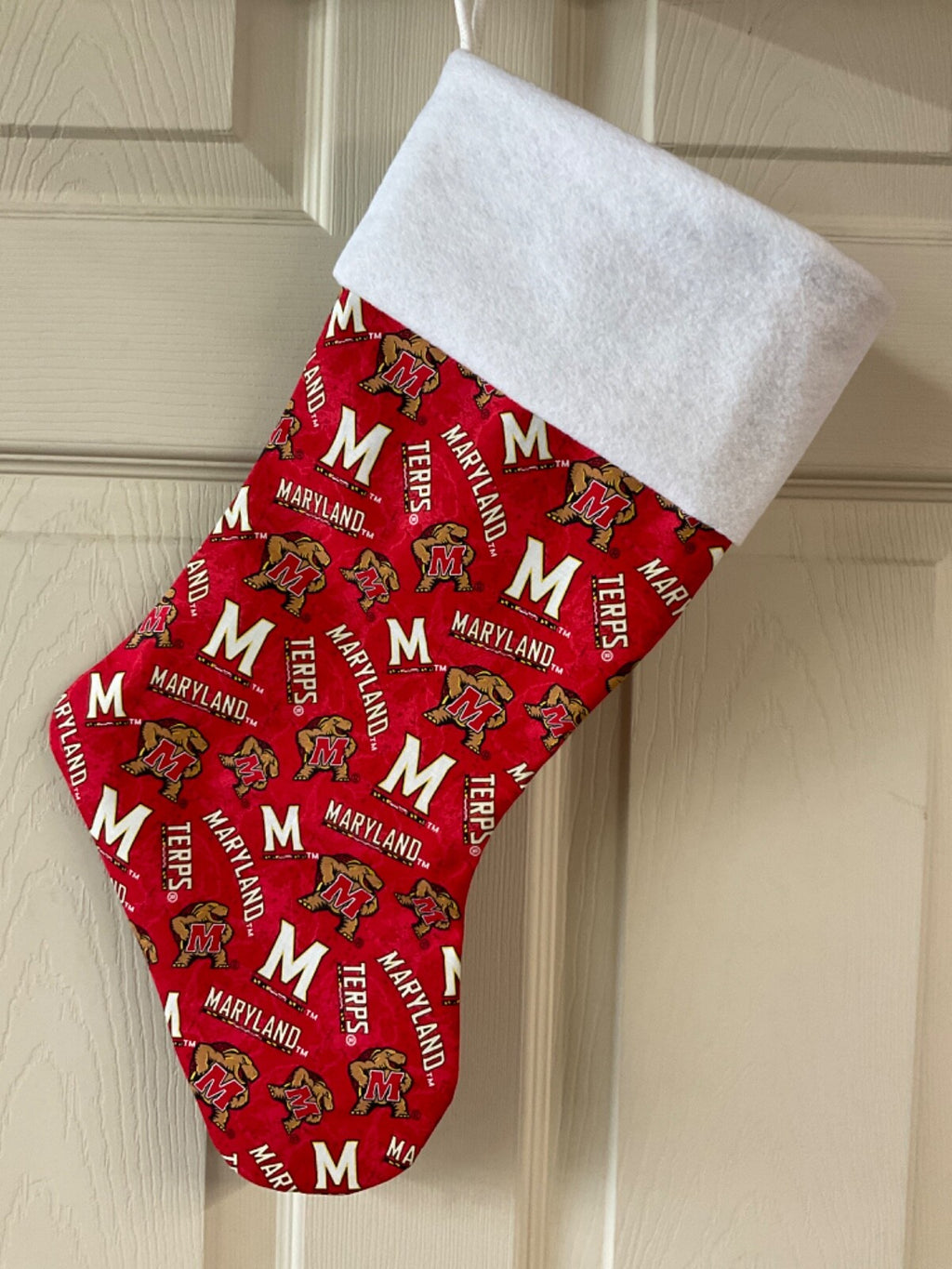 Maryland Terps Christmas Stocking