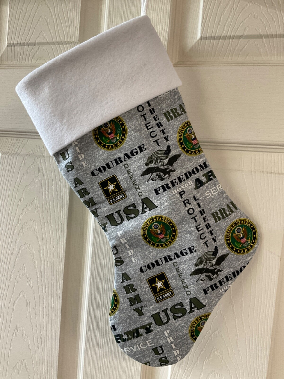 US Army  Christmas Stocking