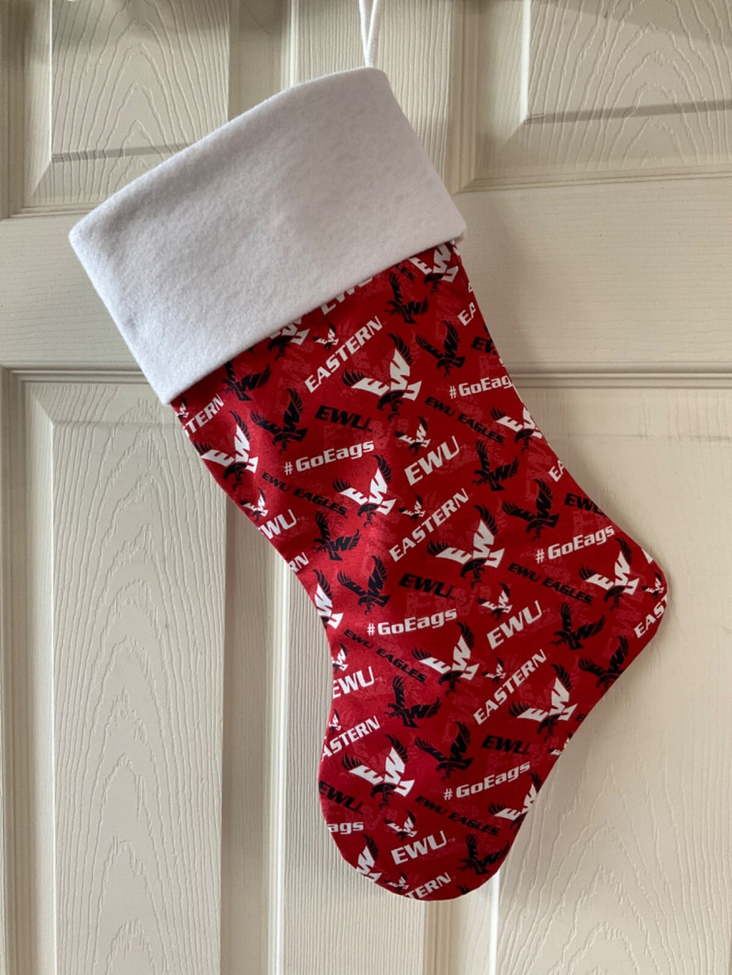 Eastern Washington Eagles Christmas Stocking