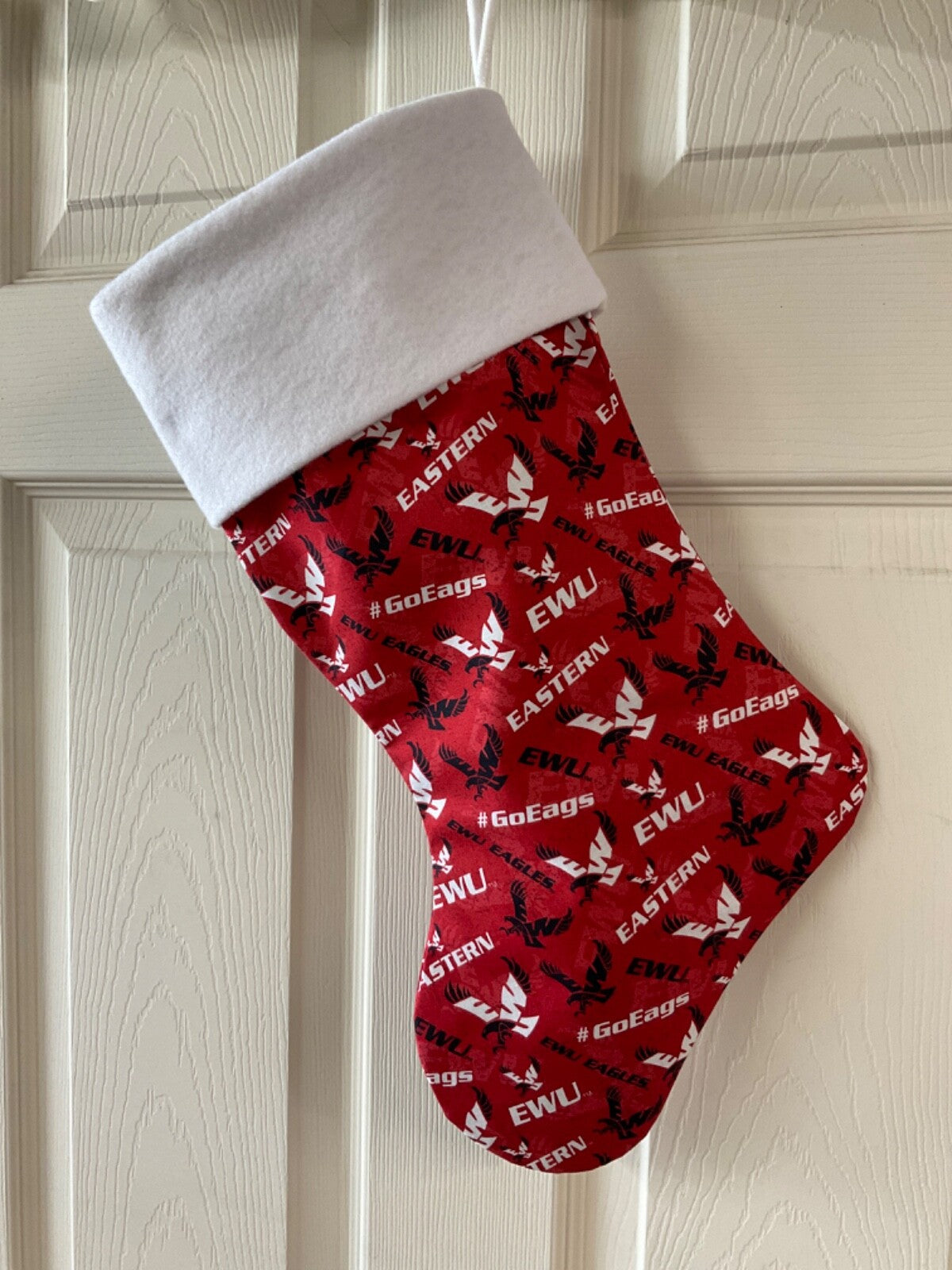 Eastern Washington Eagles Christmas Stocking