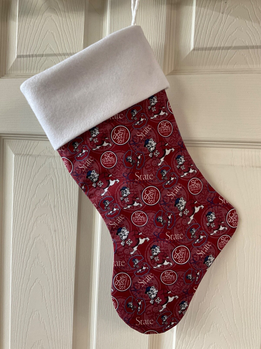 SC State  Bulldogs Christmas Stocking