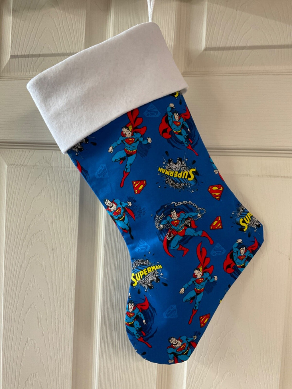 Superman Christmas Stocking