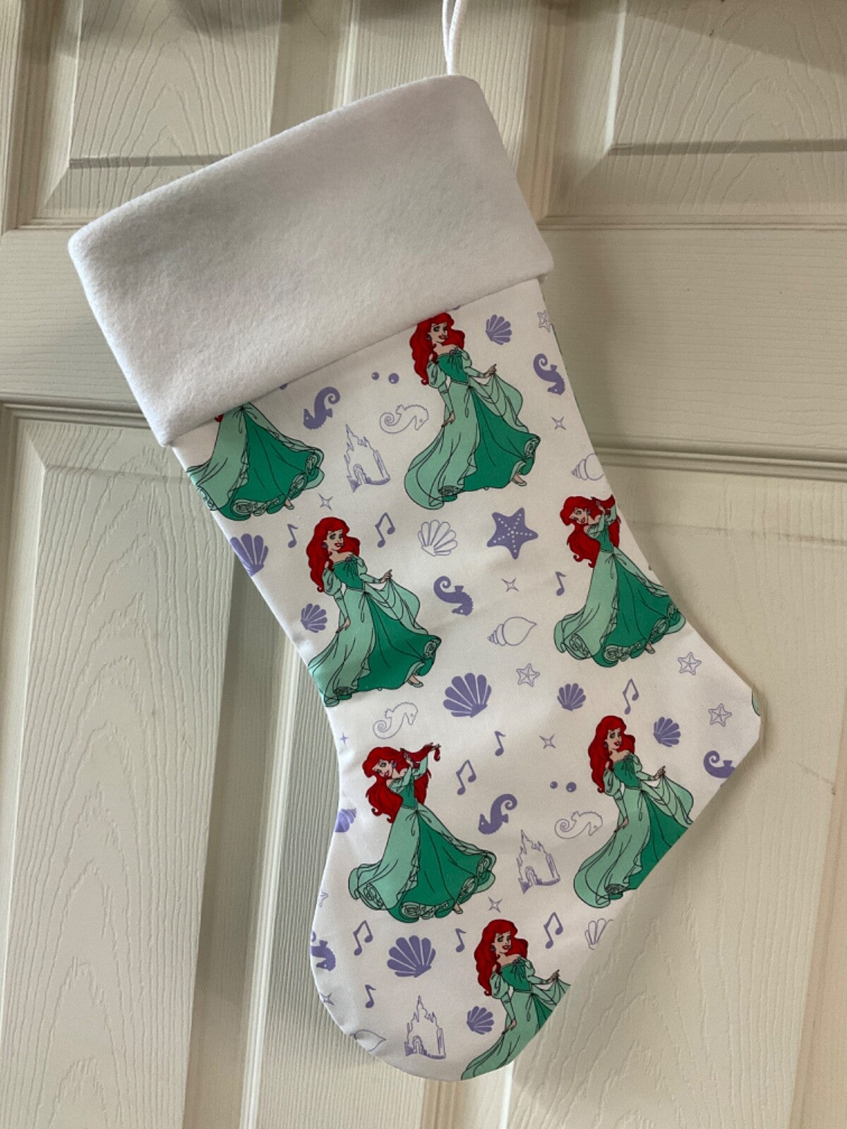 Princess Ariel Christmas Stocking