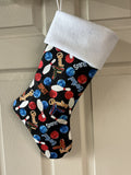 Bowling Logo Christmas Stocking