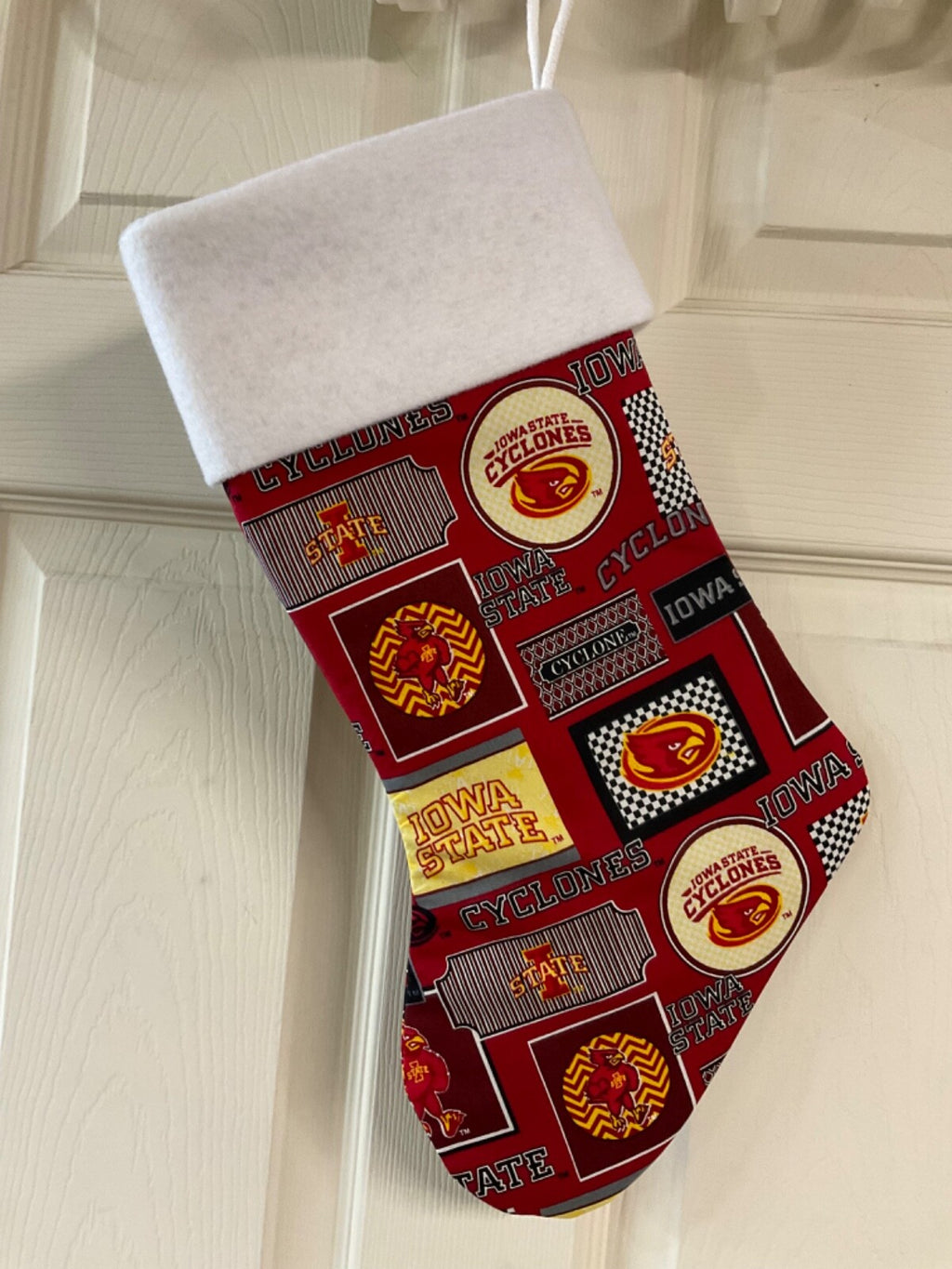 Iowa State Cyclones Christmas Stocking