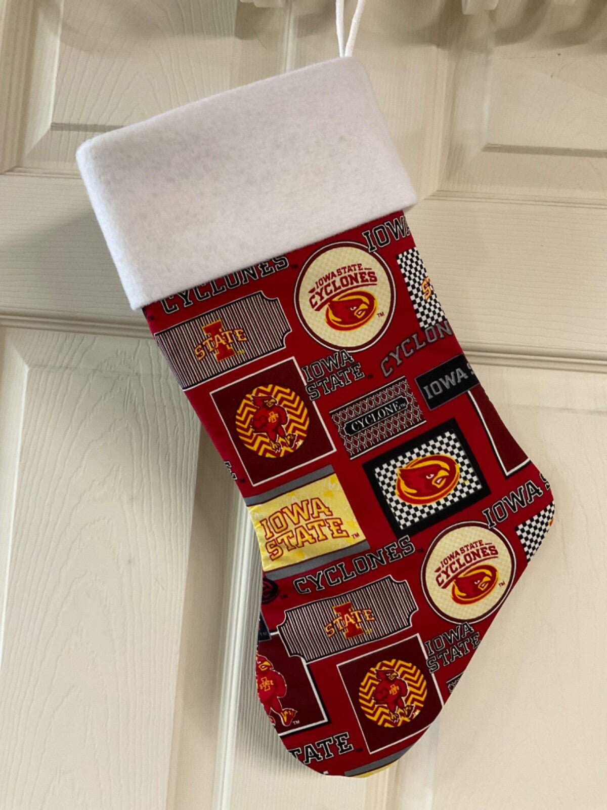 Iowa State Cyclones Christmas Stocking