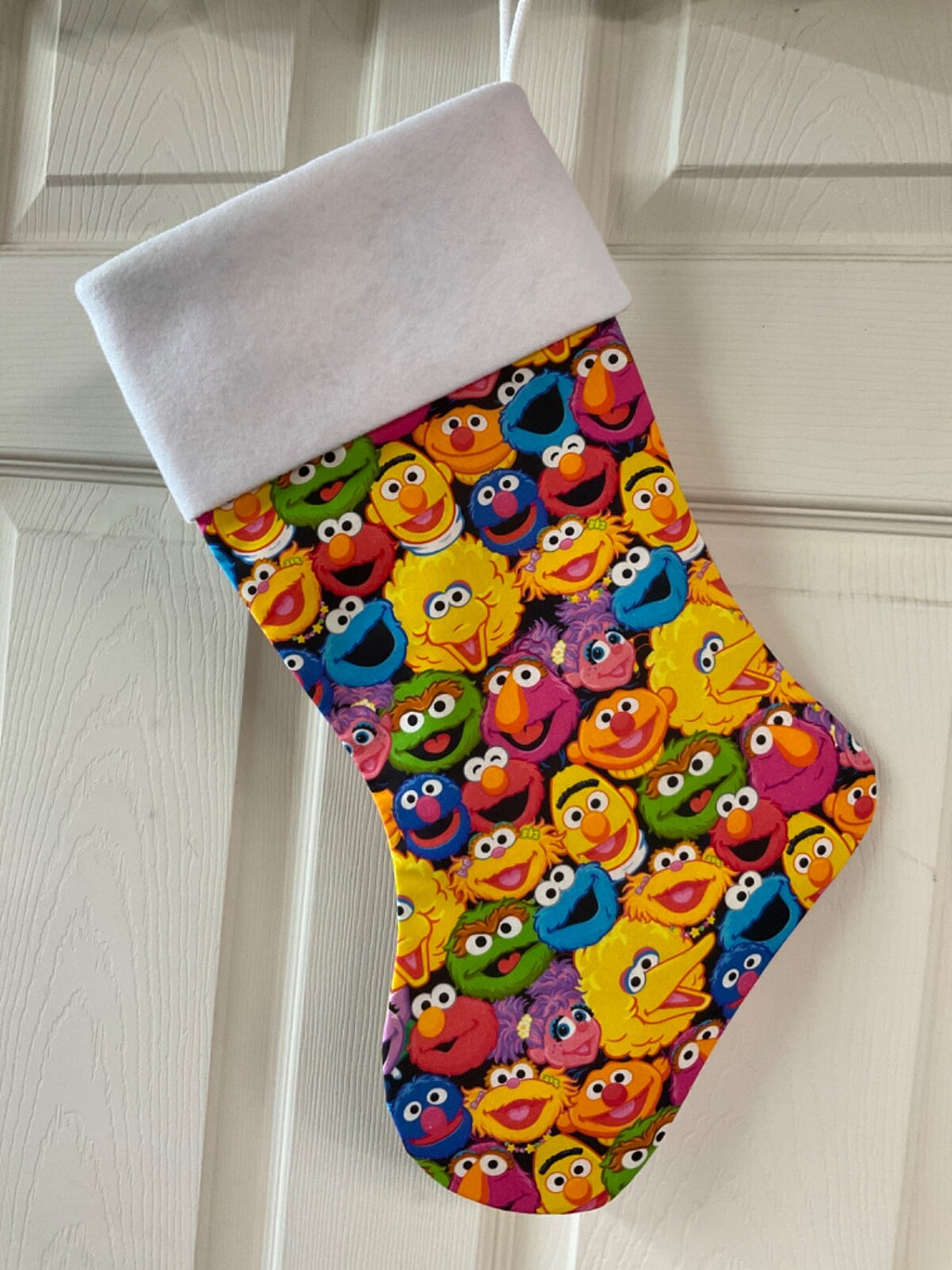 Big Bird ang Friends Christmas Stocking
