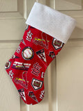 Saint Louis Cardinals Pennant Christmas Stocking