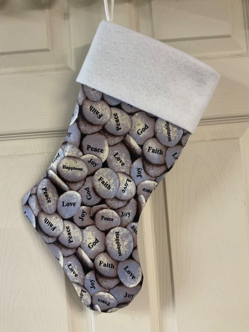 Religious Christmas Stocking