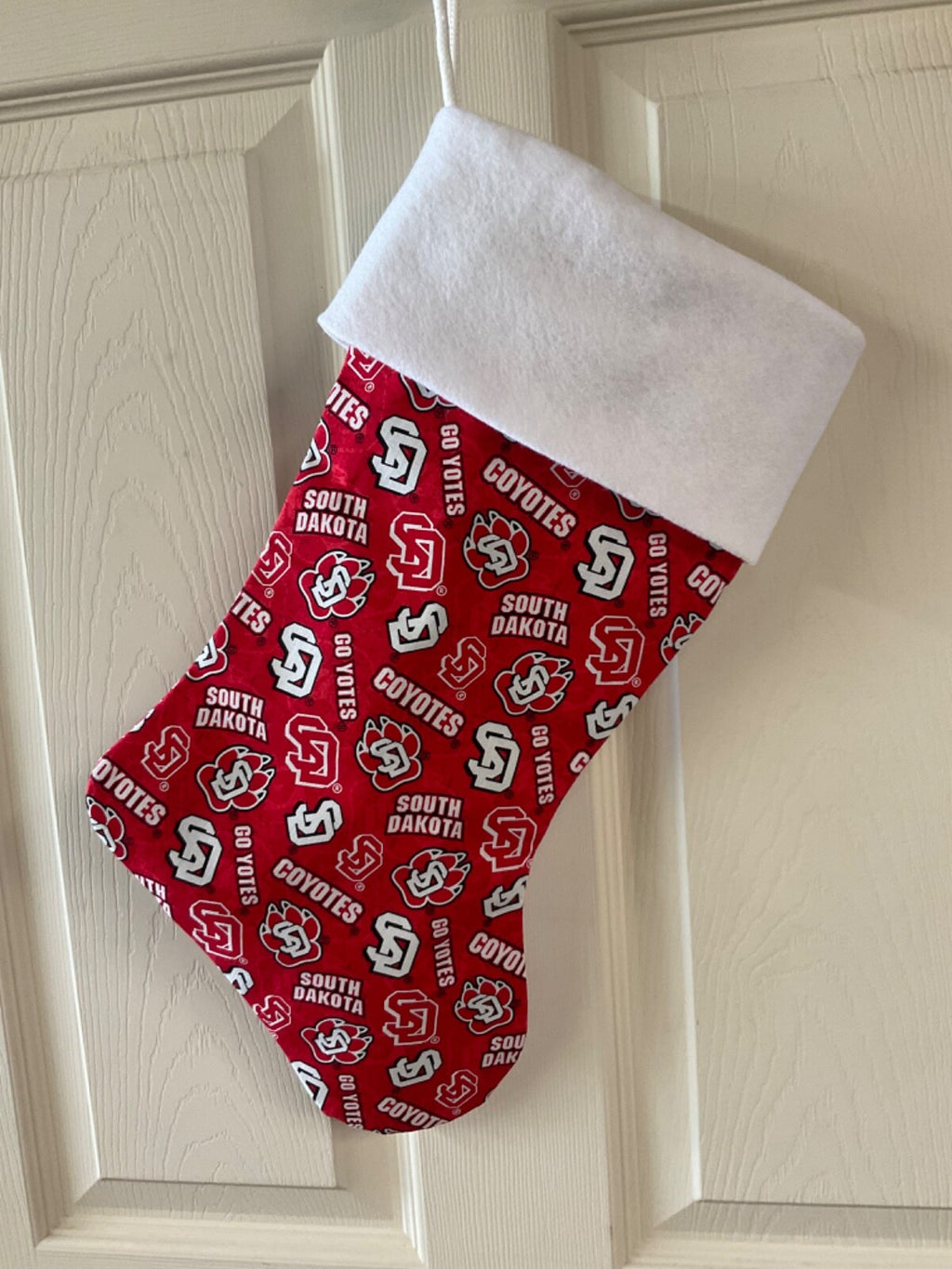 South Dakota Coyotes Christmas Stocking