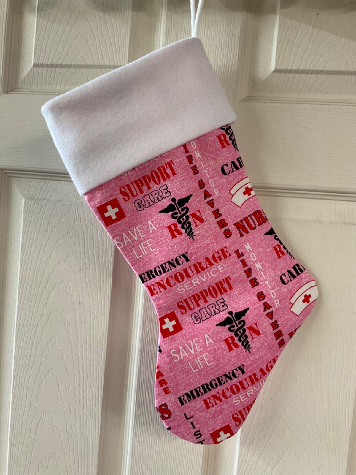 RN logo Christmas Stocking