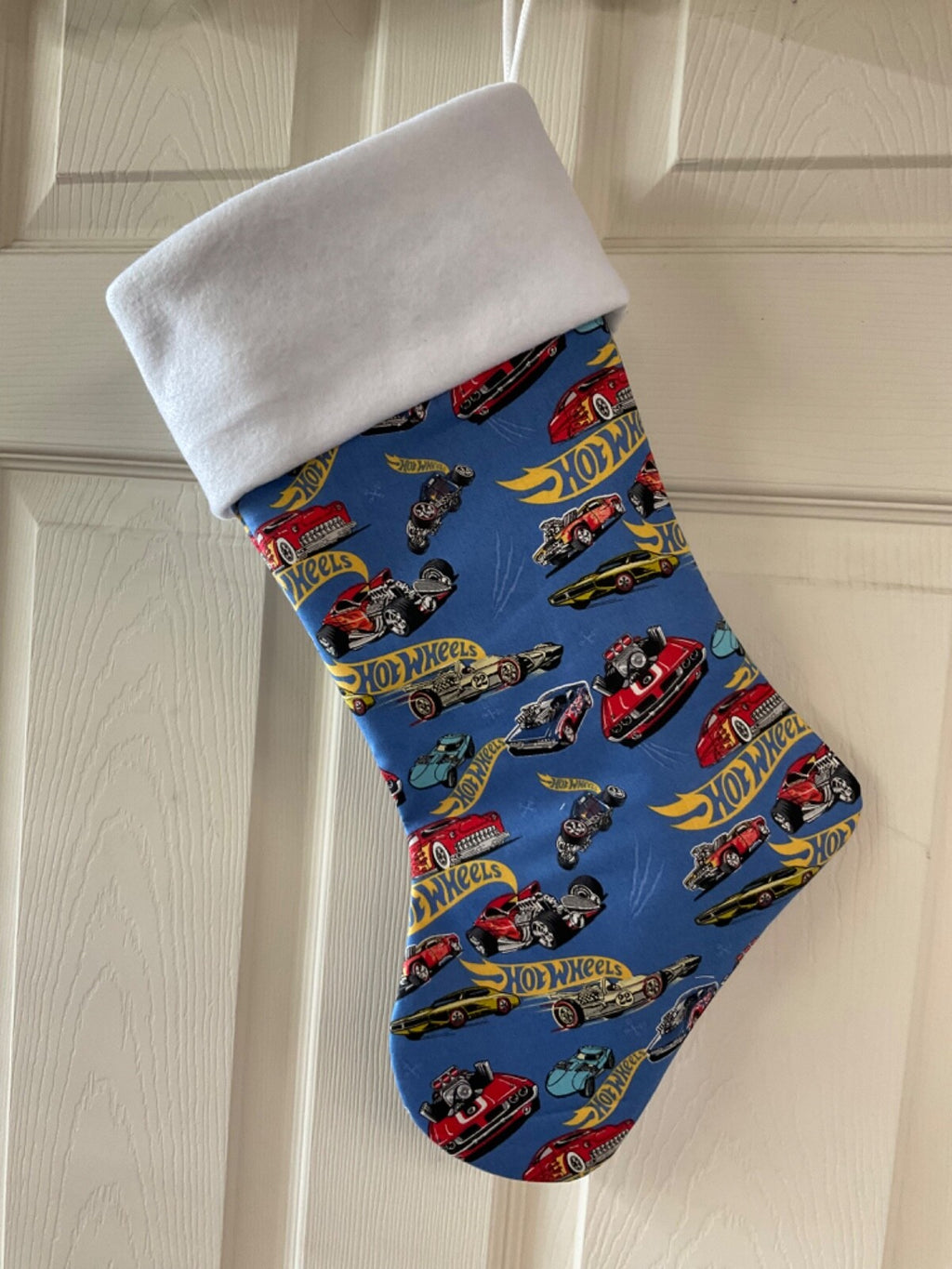 Hot Wheels Christmas Stocking