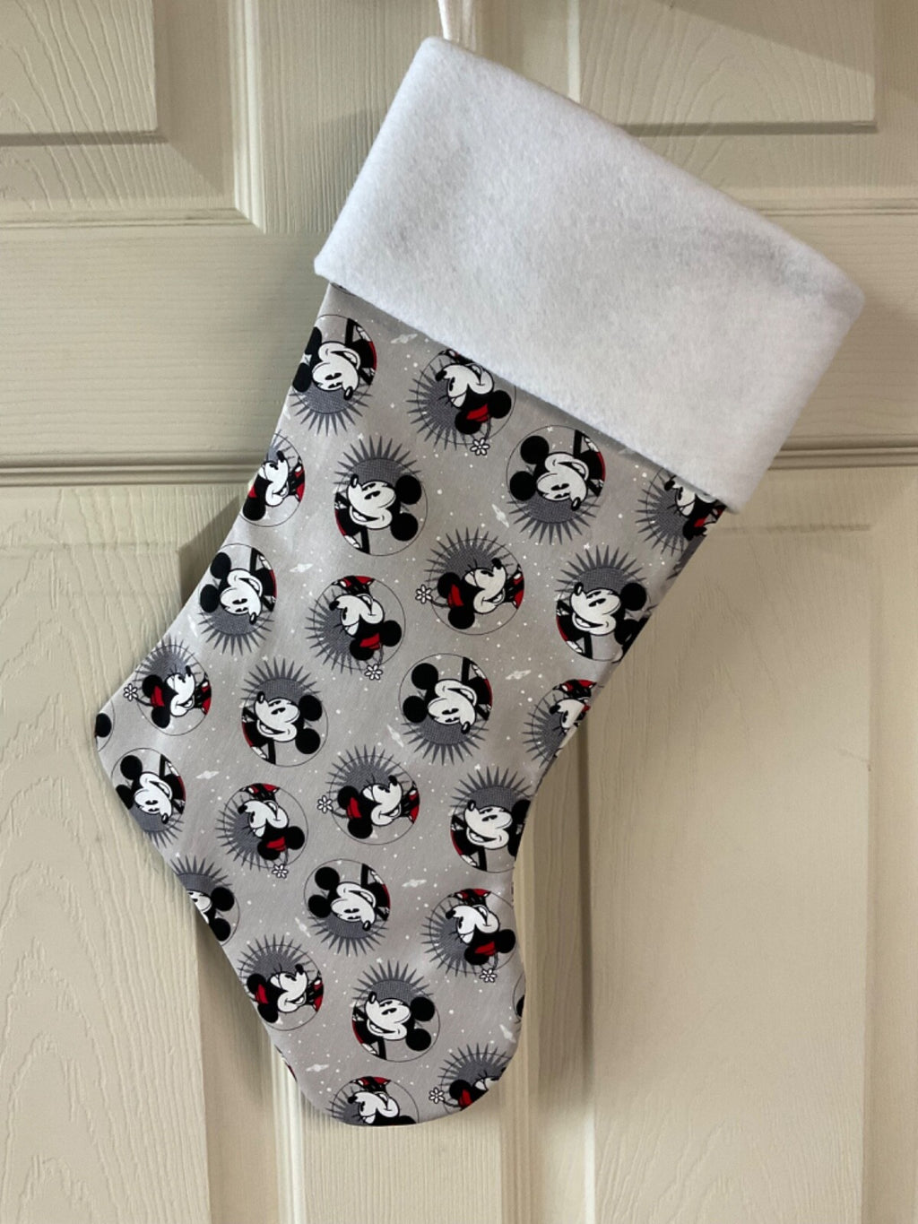 Mickey and Minnie Christmas Stocking
