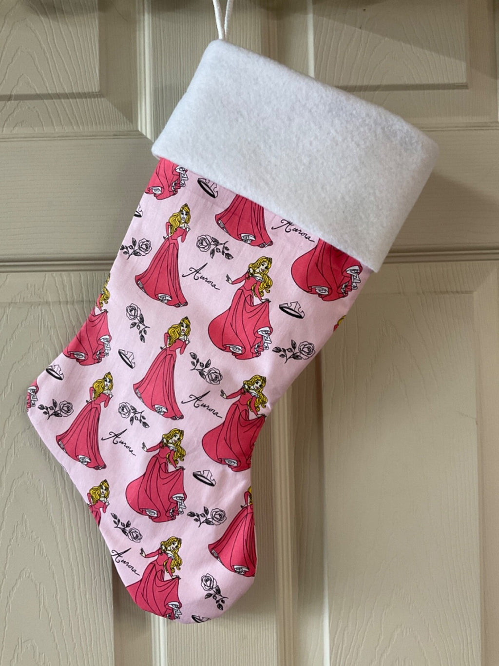 Sleeping Beauty Aurora Christmas Stocking