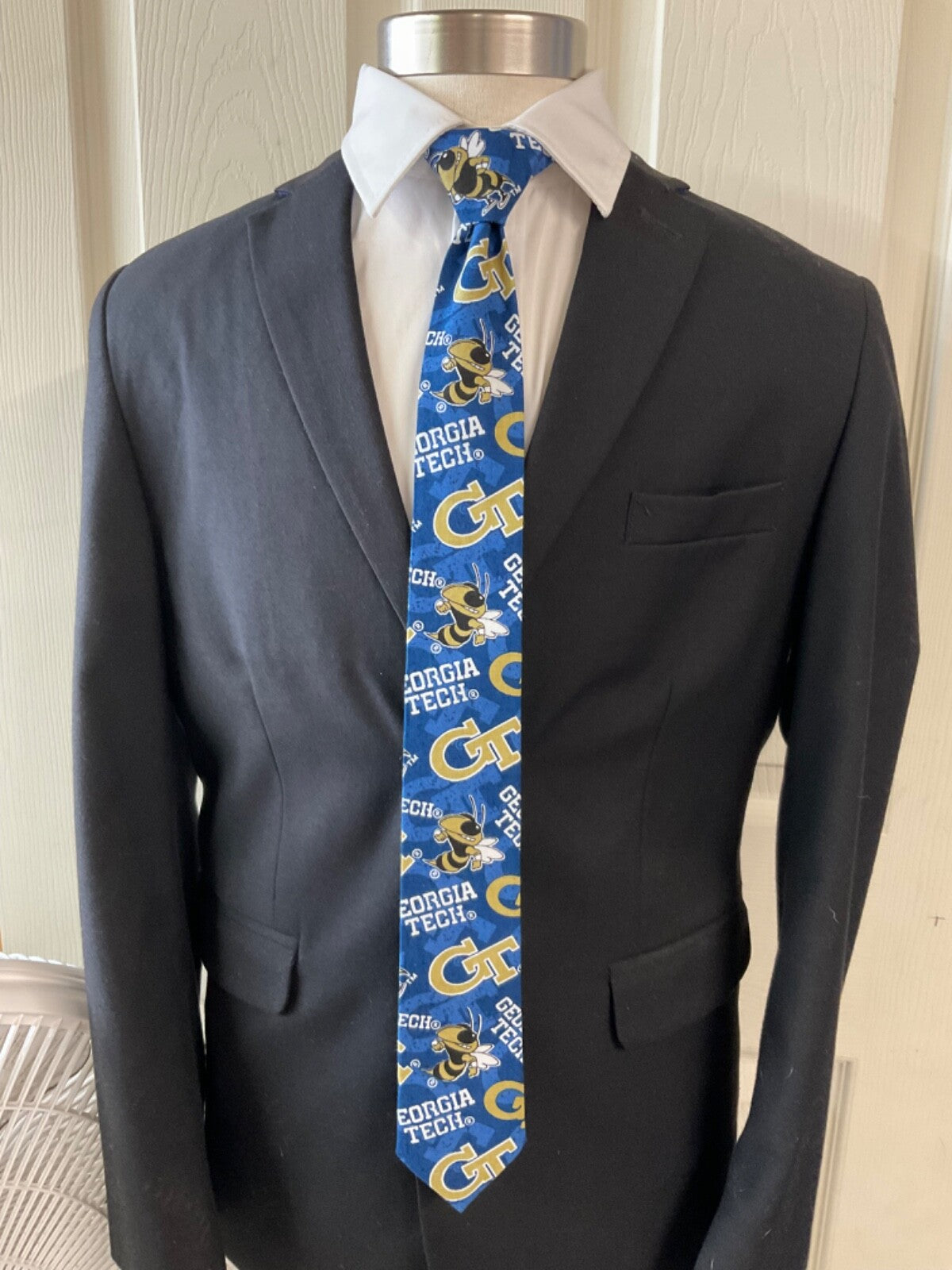 Georgia Tech kids to pre teens Pre-tied  Ties
