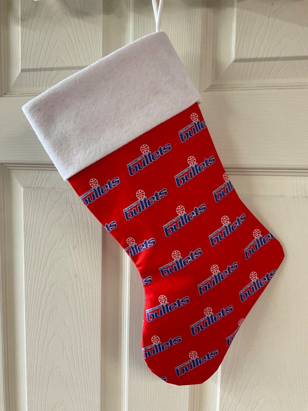 Washington Bullets Christmas Stocking