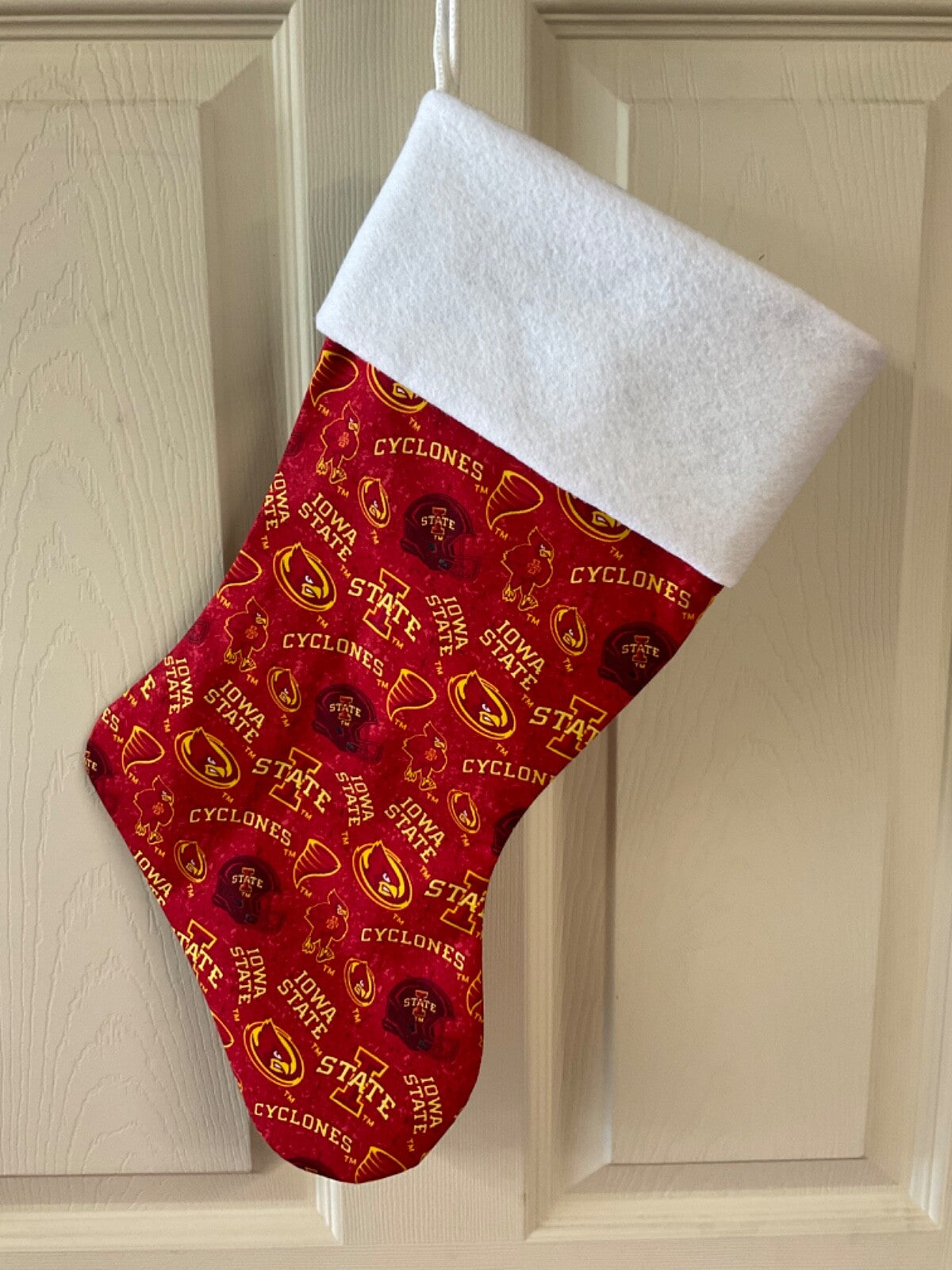 Iowa State Cyclones Christmas Stocking