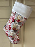 Oklahoma Sooners with mascot  Christmas Stocking