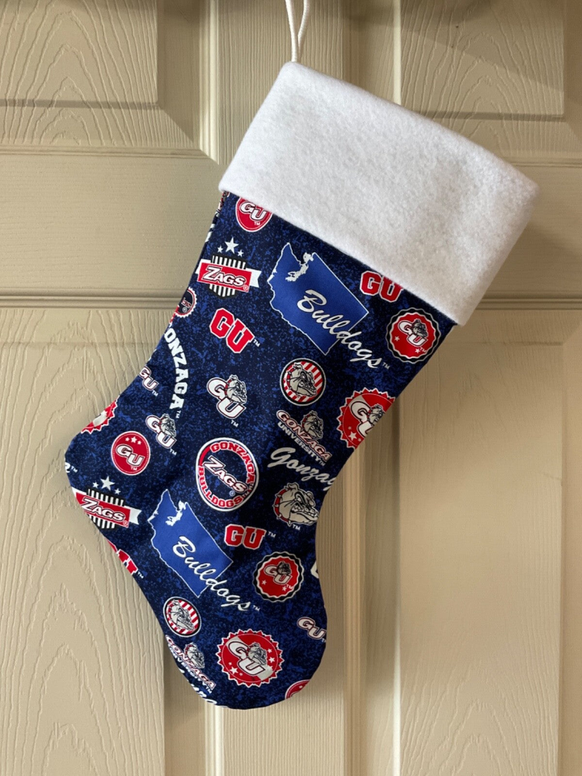 Gonzaga university Bulldogs Christmas Stocking