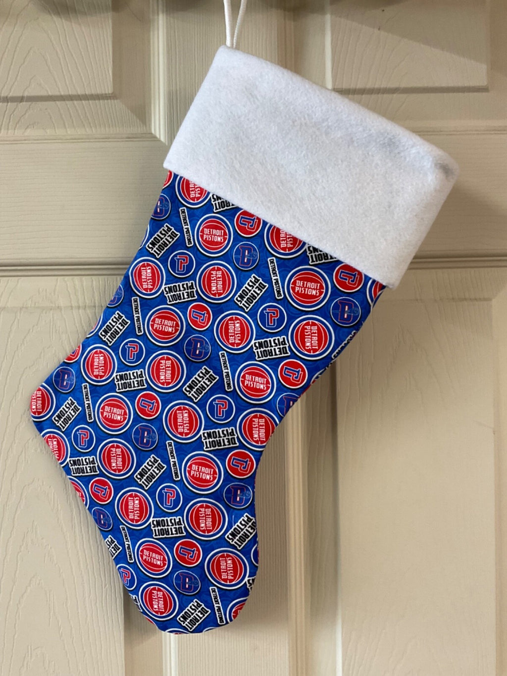 Detroit Pistons Christmas Stocking
