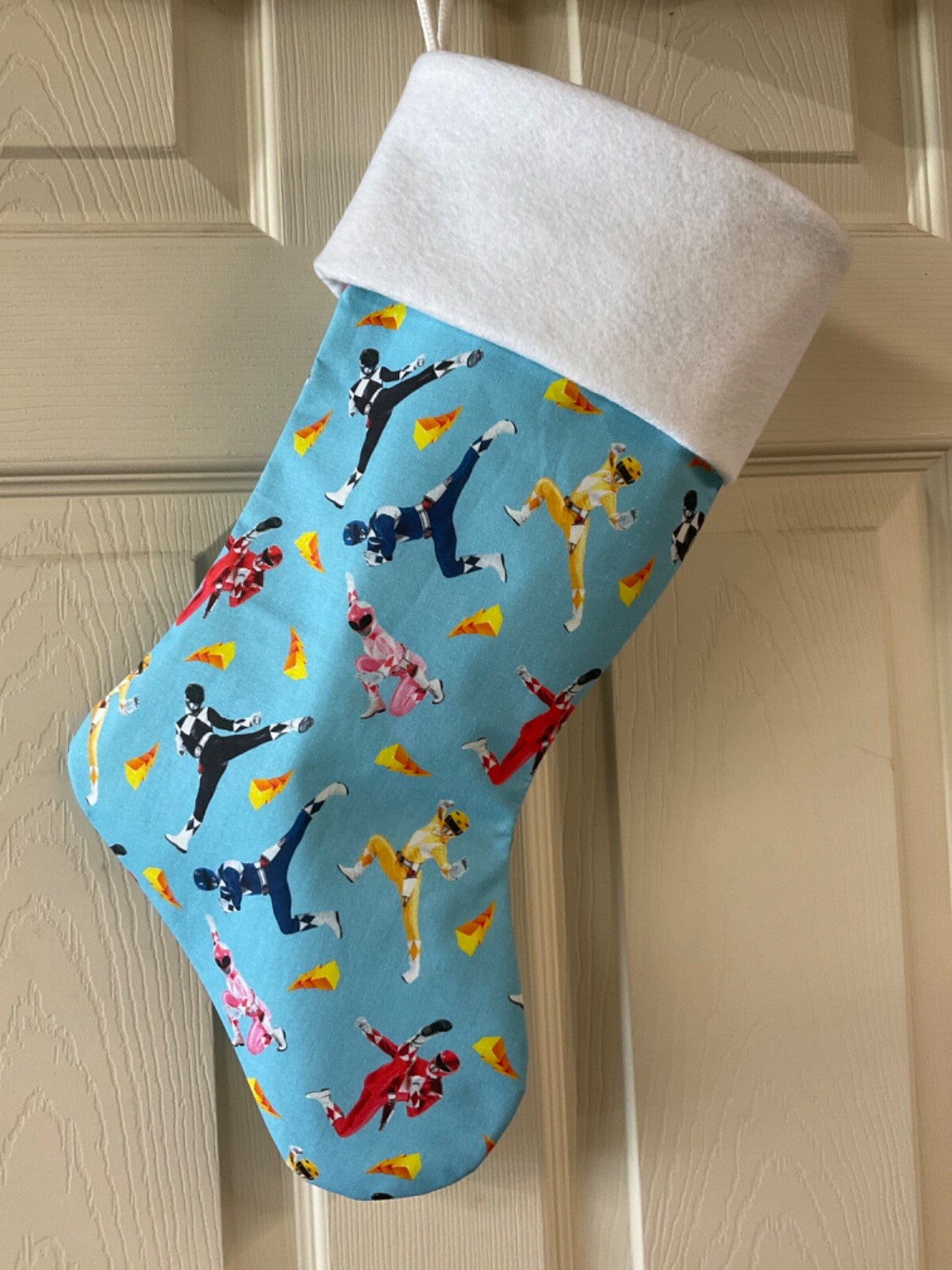 Power Rangers (blue) Christmas Stocking