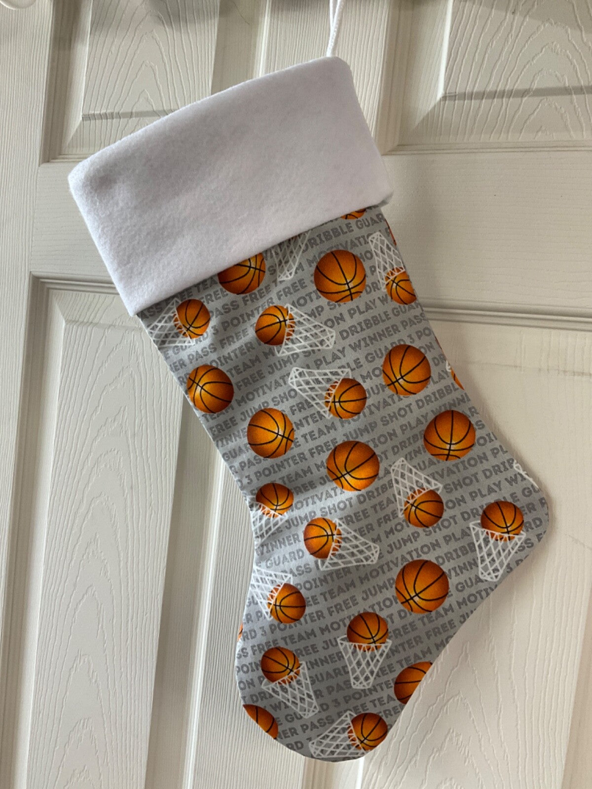 Basket Balls with net Christmas Stocking