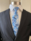 North Carolina Tarheels Kids to pre teen Pre-tied  Ties