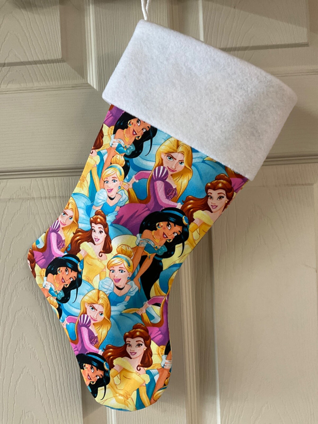 Princess (yellow) Christmas Stocking
