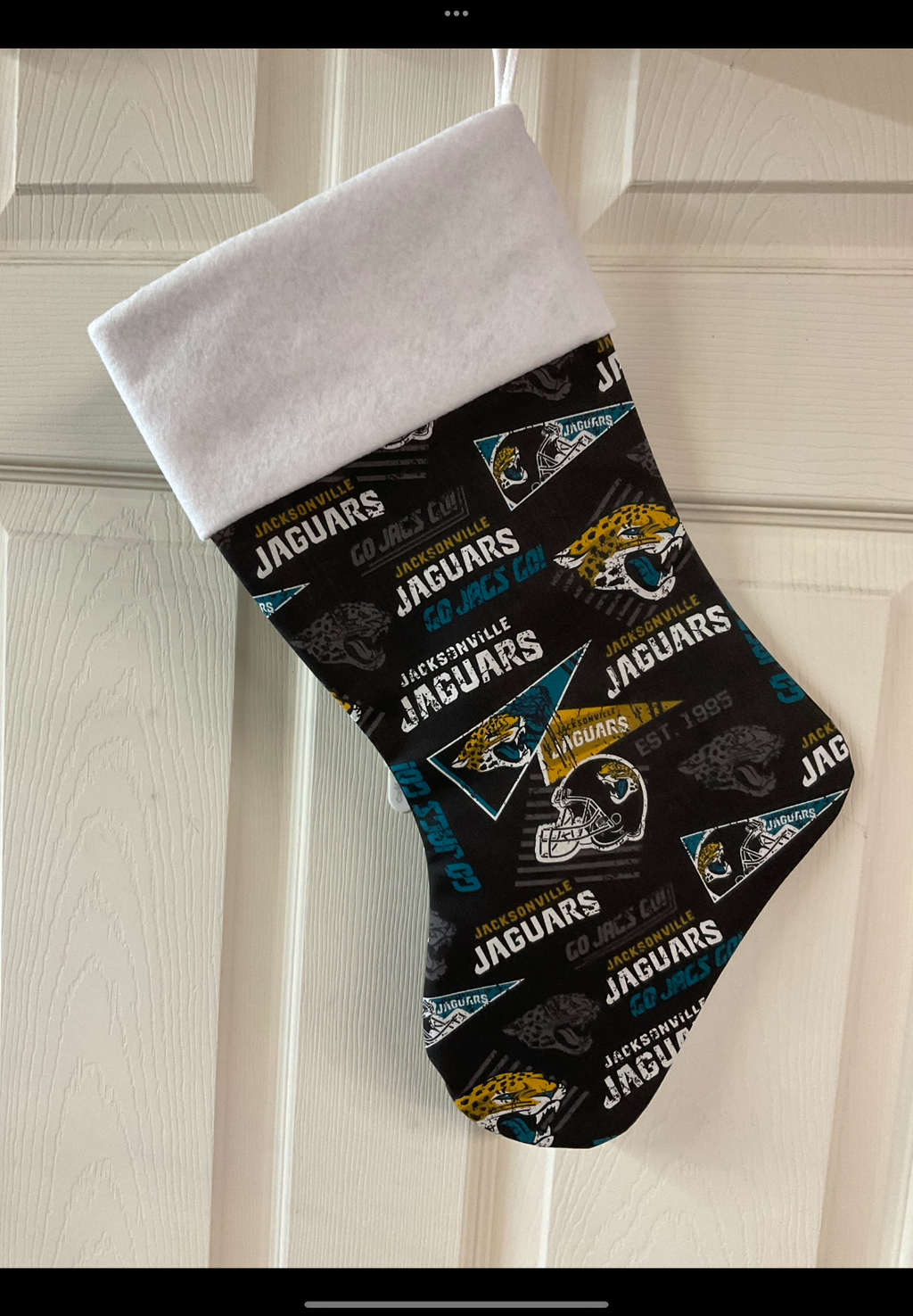 Jacksonville Jaguars Christmas Stocking