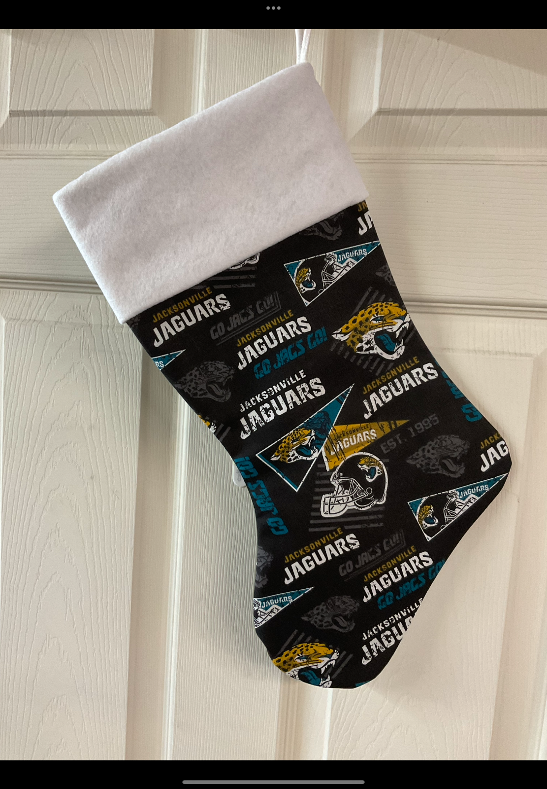 Jacksonville Jaguars Christmas Stocking