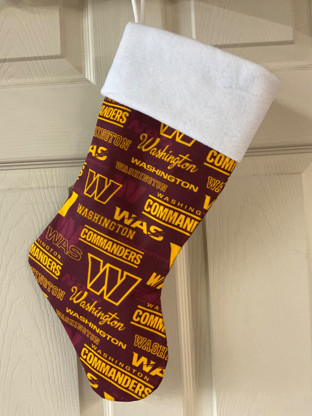 Washington Commanders Christmas Stocking