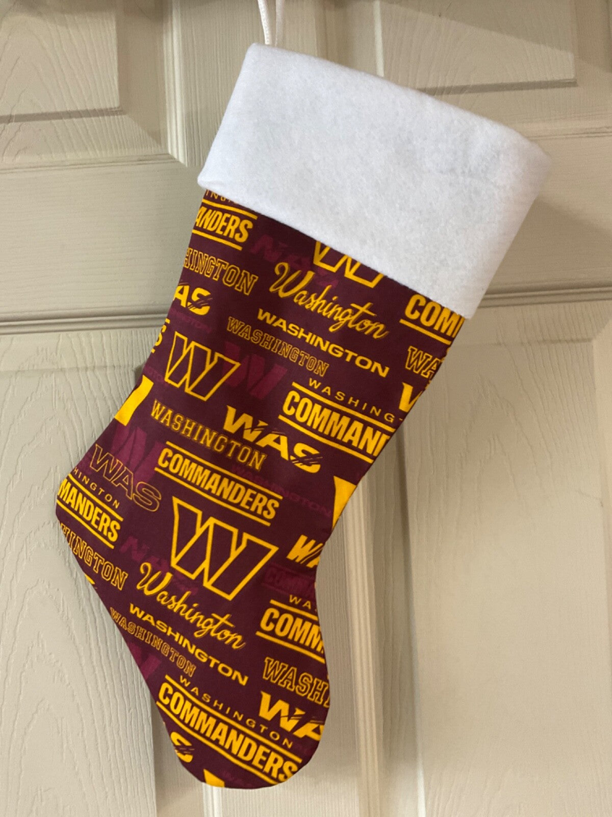 Washington Commanders Christmas Stocking
