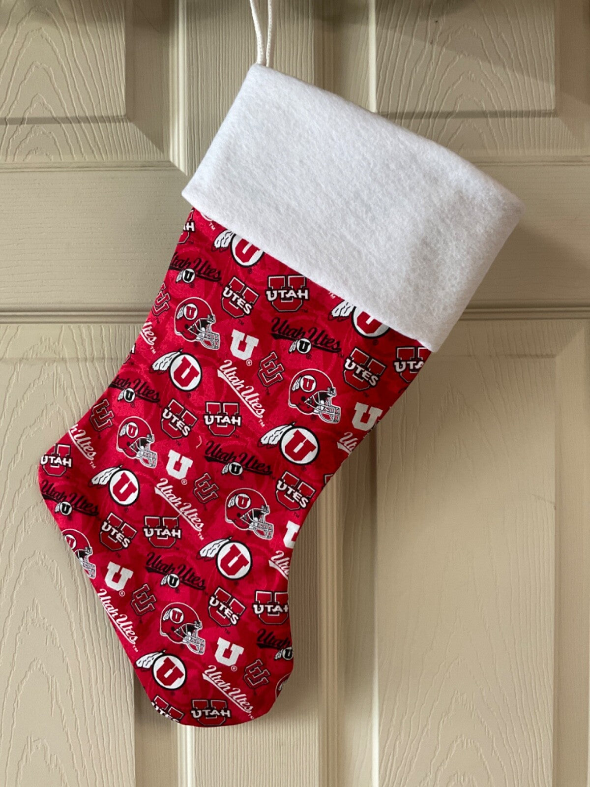 Utah Utes Christmas Stocking