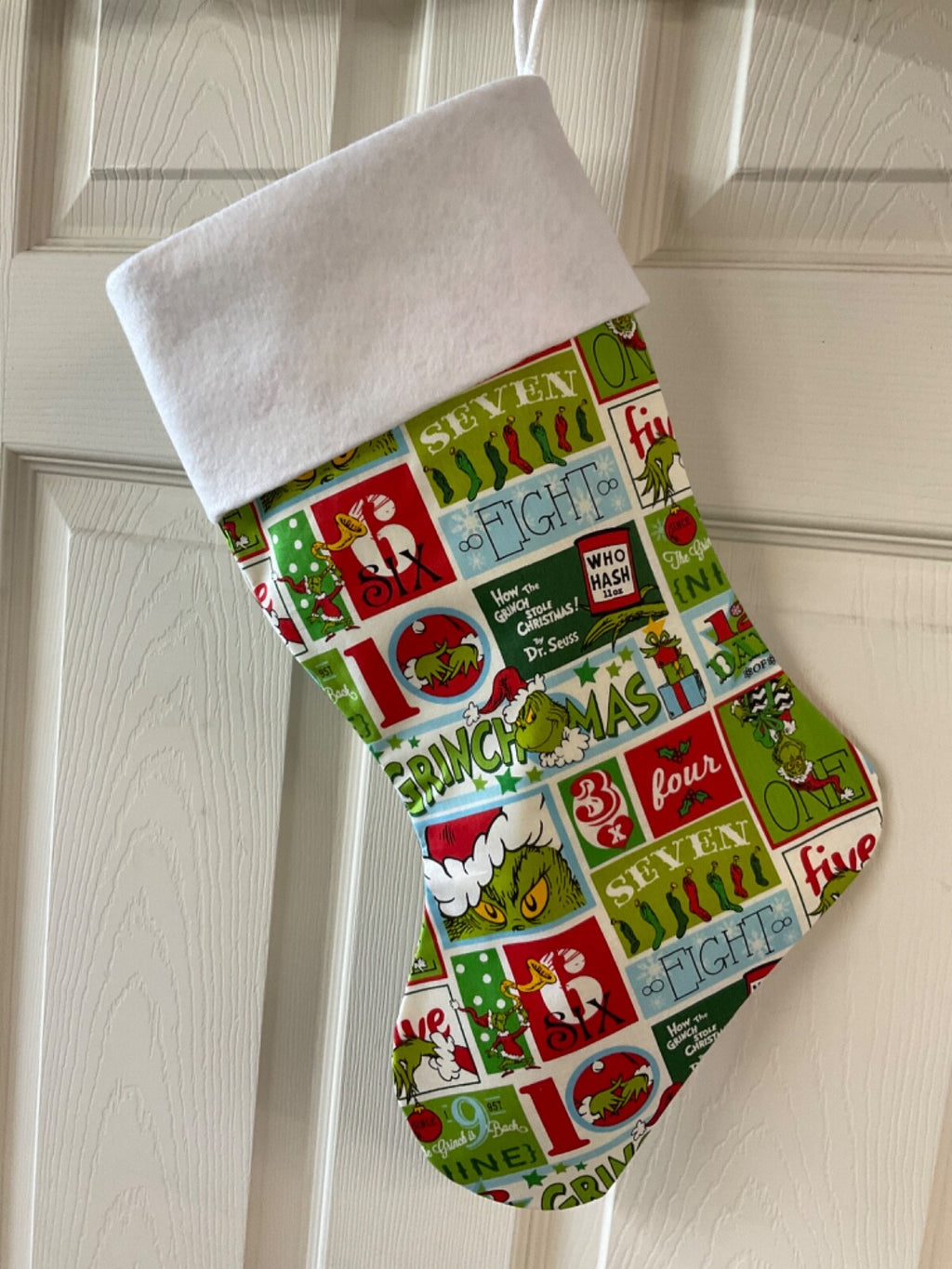 The Grinch Christmas Stocking