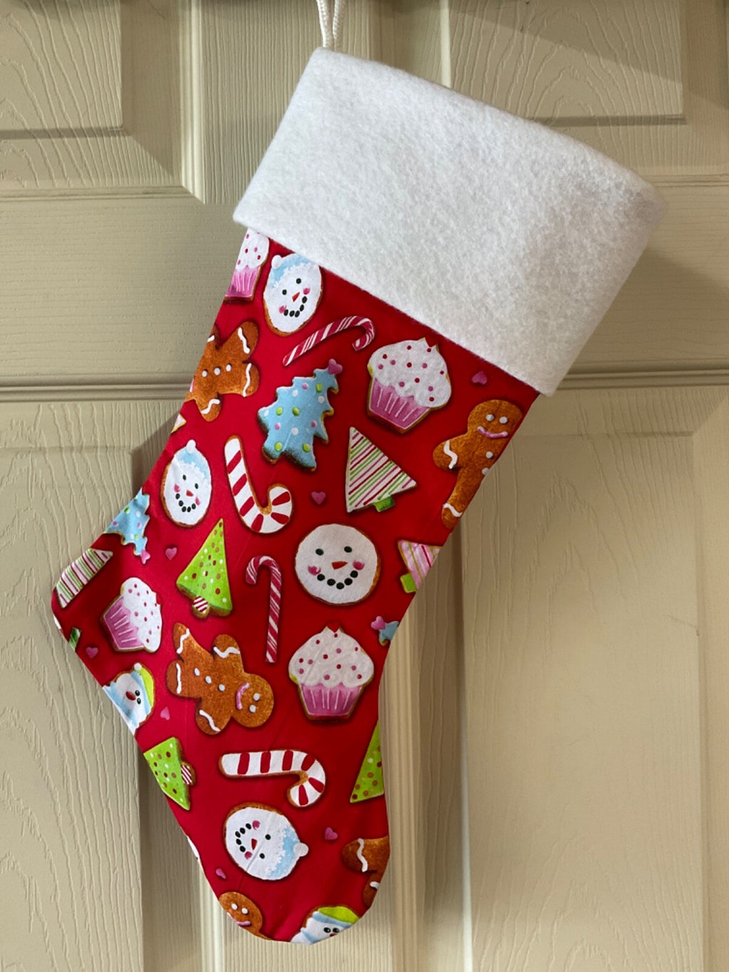 Ginger Bread Christmas Stocking
