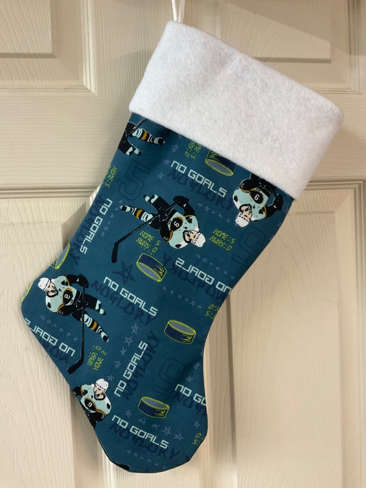 Hockey (no rules) Christmas Stocking