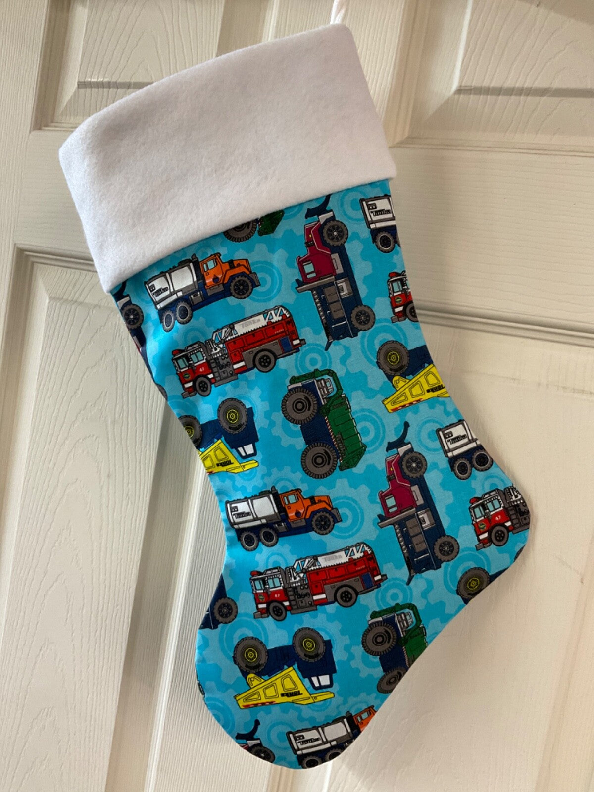 Tonka Truck Christmas Stocking