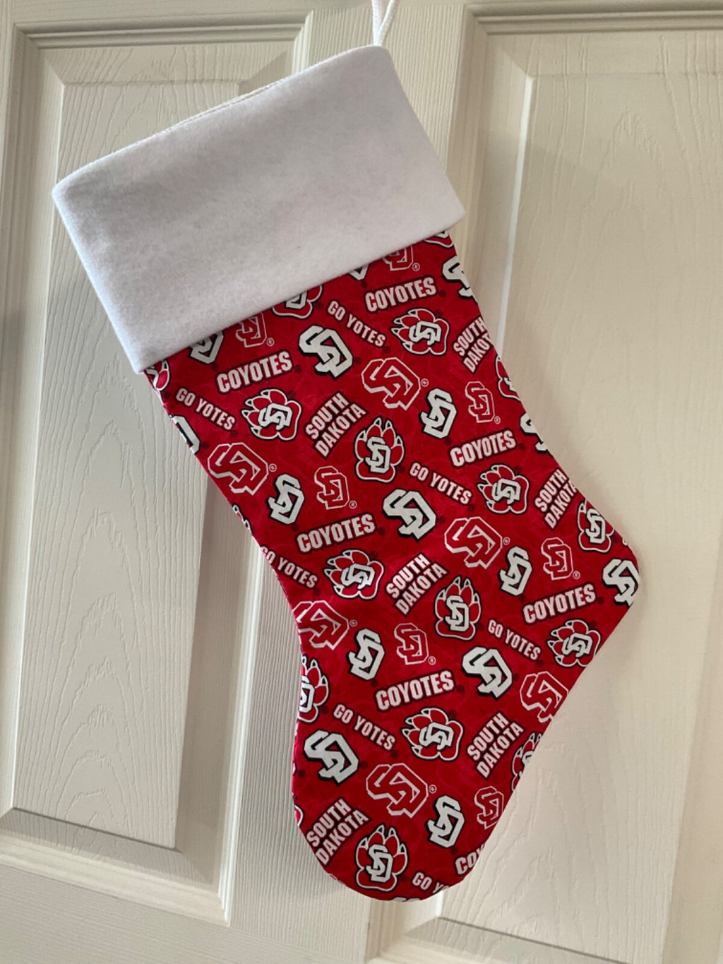 South Dakota Coyotes Christmas Stocking