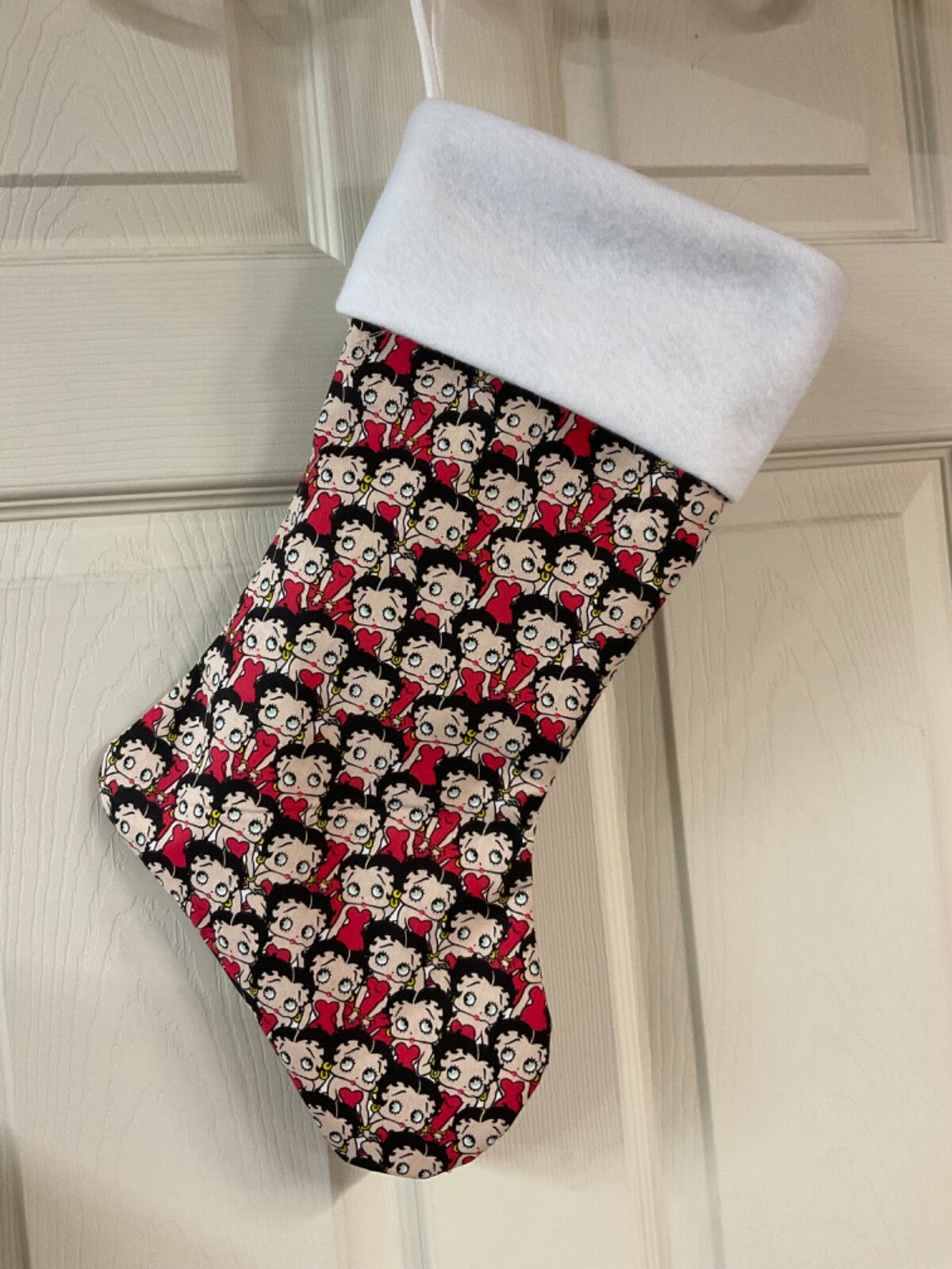 Betty boop Christmas Stocking