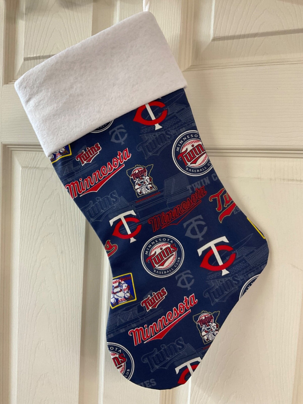 Minnesota Twins Baseball Club Christmas Stocking