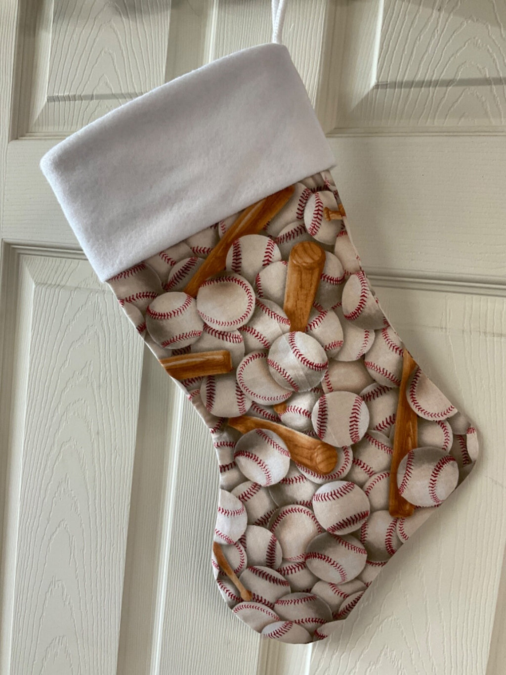 Baseball Christmas Stocking
