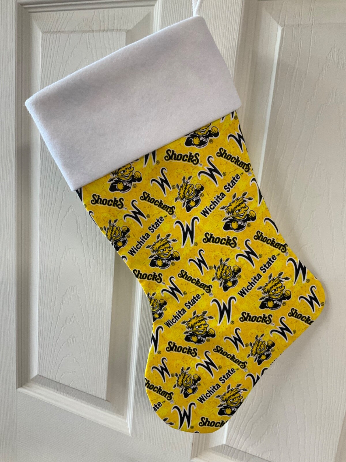 Wichita Shockers Christmas Stocking